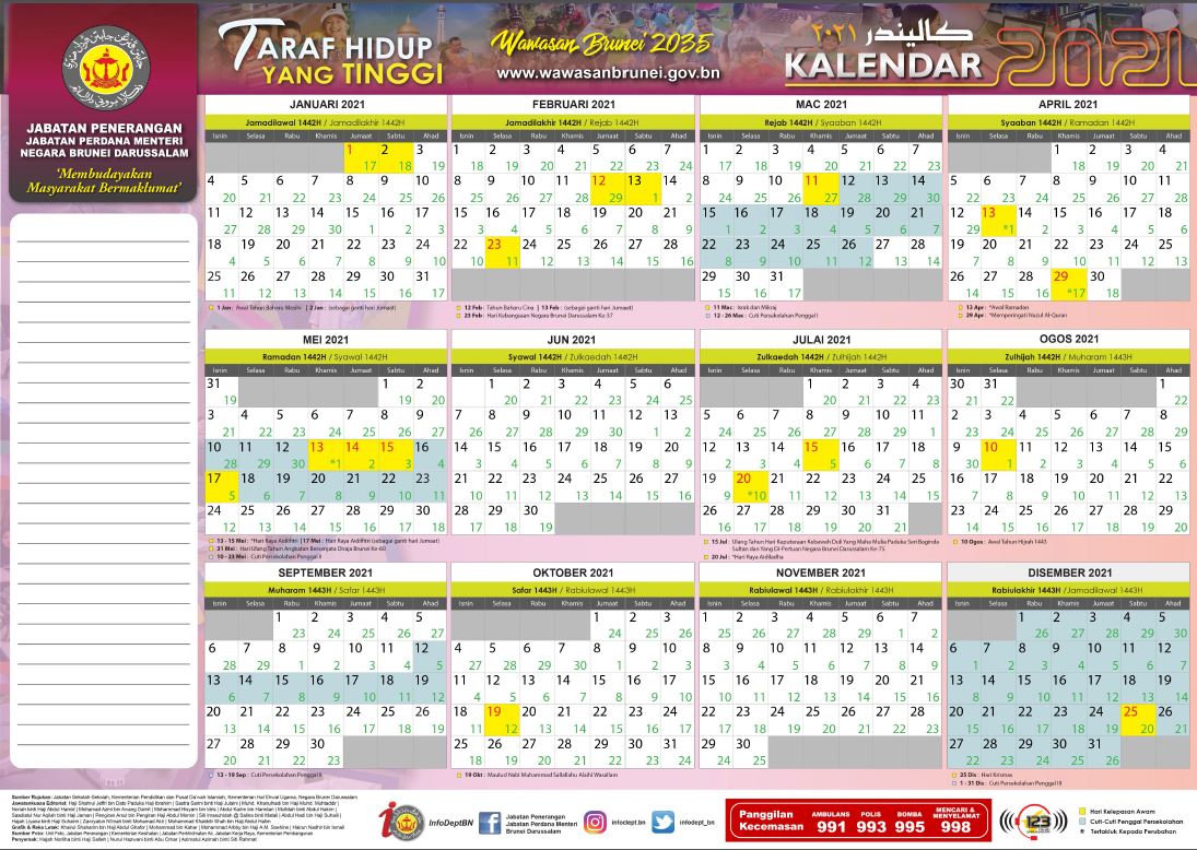 2021 kalendar islam Islamic Calendar